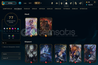 TR SERVER 77 SKİN 100 HERO 359 LVL HESAP