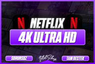 TR⭐SORUNSUZ ⭐4K KİŞİYE ÖZEL NETFLİX PROFİLİ
