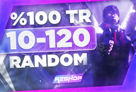 ⭐[TR Sunucu] 10-120 Skin Legend Random Hesap⭐