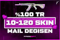 TR SUNUCU & 10-120 SKİN RANDOM HESAP 