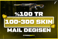 TR SUNUCU & 100-120 SKİN RANDOM HESAP 