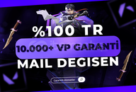 TR SUNUCU/+10.000 VP GARANTİLİ MAİL DEĞİŞEN 