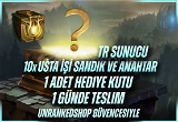 TR -EUW SUNUCU 10x USTA İŞİ SANDIK + 1x HEDİYE