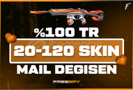 TR SUNUCU & 20-120 SKİN RANDOM HESAP 