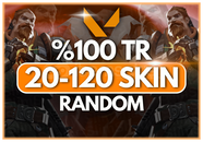 ⭐️TR SUNUCU/ 20-120 SKIN VALORANT RANDOM HESAP