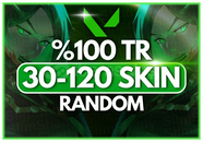 ⭐️TR SUNUCU/ 30-120 SKIN VALORANT RANDOM HESAP
