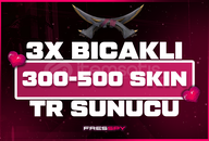 TR SUNUCU/300-500 SKİN BICAKLI PREMİUM İLAN
