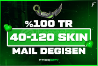 TR SUNUCU & 40-120 SKİN RANDOM HESAP 