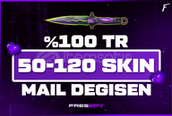 TR SUNUCU & 50-120 SKİN RANDOM HESAP 