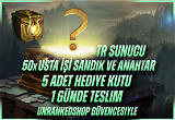 TR -EUW SUNUCU 50x USTA İŞİ SANDIK + 5x HEDİYE