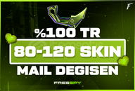 TR SUNUCU & 80-120 SKİN RANDOM HESAP 