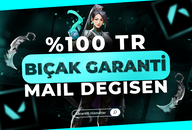 TR SUNUCU BIÇAK GARANTİLİ +10 SKİN MAİL DEĞİŞEN