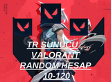  TR SUNUCU VALORANT RANDOM HESAP 10-120