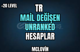 %100TR⭐RANKED HAZIR FRESH MAİL DEĞİŞEN HESAPLAR