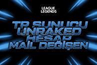  TR UNRANKED +22 Level LoL Handmade Hesap