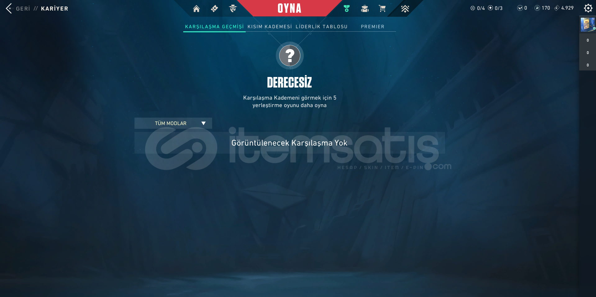 TR - UNRANKED - PEAK YÜCELİK 1 - GHOST SKİNİ TR - UNRANKED - PEAK YÜCELİK 1 - GHOST SKİNİ