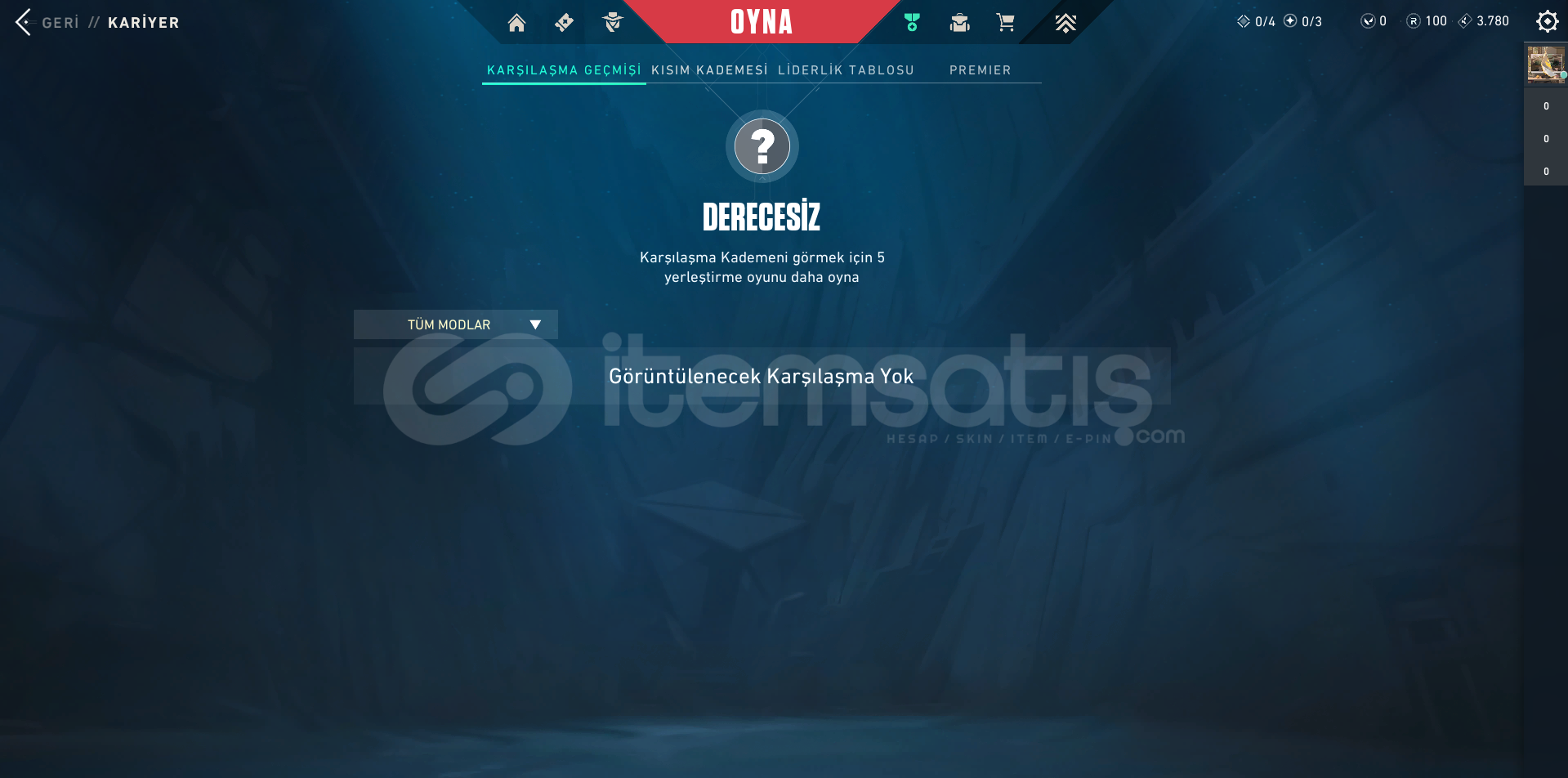 TR - UNRANKED - PEAK YÜCELİK 1 - MAİNLİK TR - UNRANKED - PEAK YÜCELİK 1 - MAİNLİK