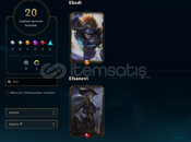 TR / UNRANKED / UNRANKED / 20 SKIN / HERO 60