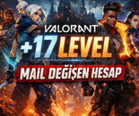 ⭐TR VALORANT +17 LEVEL MAİL DEĞİŞEN HESAP⭐