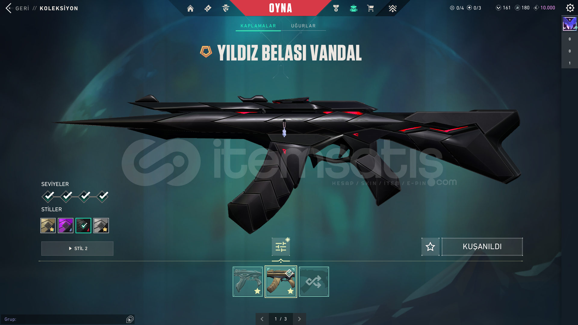 TR - Valorant 60 skinli HESAP!! TR - Valorant 60 skinli HESAP!!