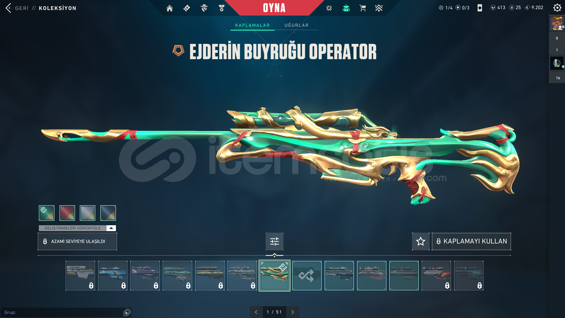 Tr Valorant Hesap 189 Lvl Gold Full+Full Tr Valorant Hesap 189 Lvl Gold Full+Full