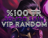 [TR] VIP 30-120 SKIN GARANTILI RANDOM HESAP