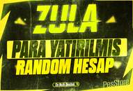 ⭐TR ZULA PARA YATIRILMIŞ RANDOM⭐