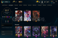 TR ZÜMRÜT 1 / 257 SKİN FULL HERO 761 LVL HESAP