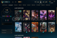 TR Zümrüt 2 LOL Hesabı 53 Şampiyon 14 Kostüm 