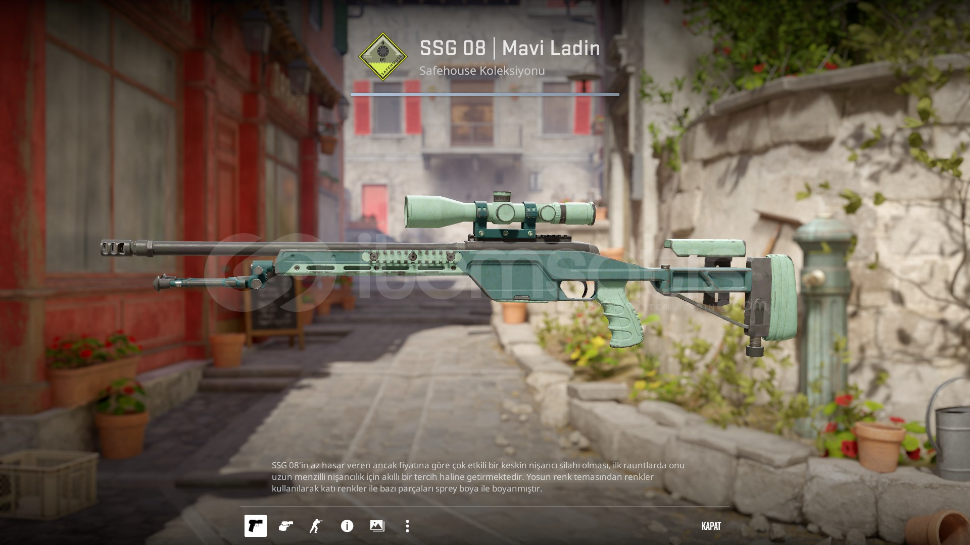 SSG 08 | Mavi Ladin (Görevde Kullanılmış) SSG 08 | Mavi Ladin (Görevde Kullanılmış)