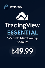 TRADİNGVİEW 1 AY ESSENTİAL ÜYELİKLİ HESAP