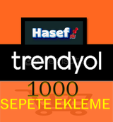 TRENDYOL 1000 ADET SEPETE EKLEME