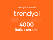Trendyol Favori Satın Al - 4.000 Favori