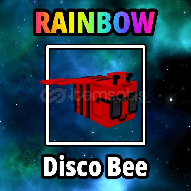 Rainbow Disco Bee ⭐ Grow a garden Rainbow Disco Bee ⭐ Grow a garden