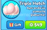 TRIPLE HATCH | Bubble Gum Simulator
