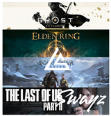 TSUSHİMA+ELDENRİNG+RAGNAROK+LASTOFUSPART2+PS4/5