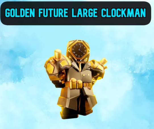 TTD - Golden Future Large Clockman TTD - Golden Future Large Clockman