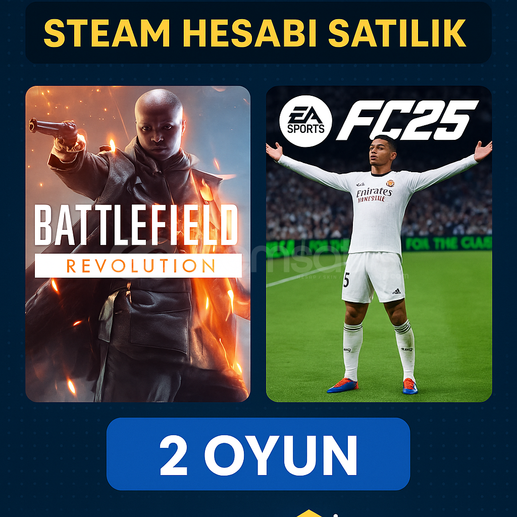 Tüm Bilgileri Değişen | FC25 + BF1 Revolution | Tüm Bilgileri Değişen | FC25 + BF1 Revolution |