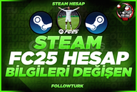 ⭐TÜM BİLGİLERİ DEĞİŞEN FC25 STEAM HESABI ⭐️