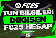 ⭐TÜM BİLGİLERİ DEĞİŞEN FC25 STEAM HESABI ⭐️