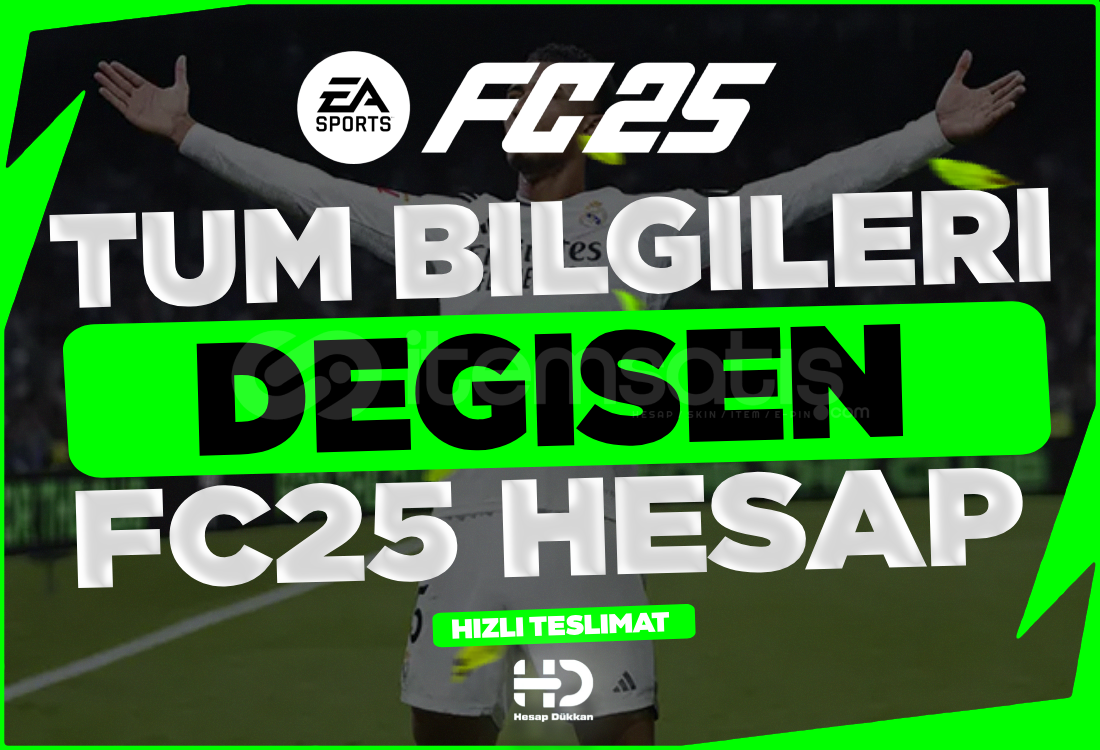 ⭐TÜM BİLGİLERİ DEĞİŞEN FC25 STEAM HESABI ⭐️ ⭐TÜM BİLGİLERİ DEĞİŞEN FC25 STEAM HESABI ⭐️