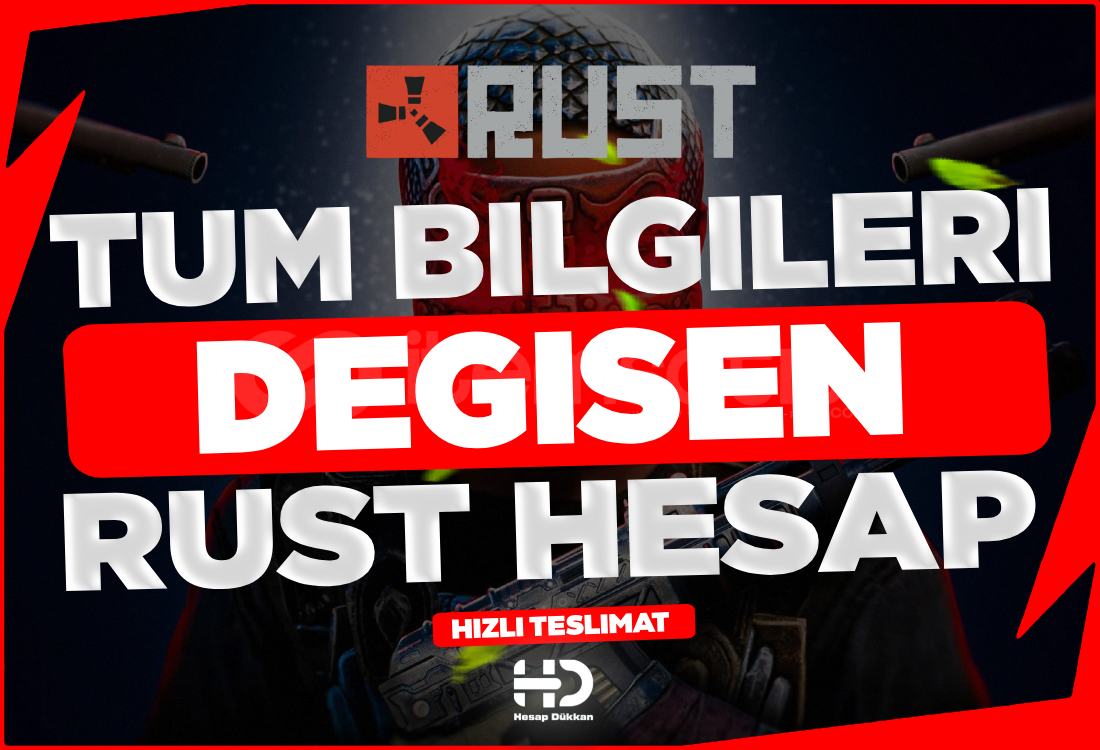 ⭐TÜM BİLGİLERİ DEĞİŞEN RUST STEAM HESABI ⭐️ ⭐TÜM BİLGİLERİ DEĞİŞEN RUST STEAM HESABI ⭐️