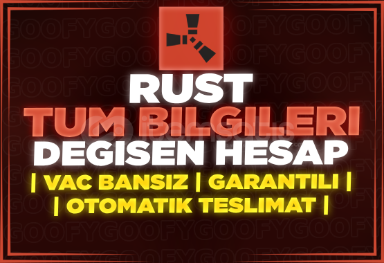 ⭐TÜM BİLGİLERİ DEĞİŞEN RUST STEAM HESABI⭐️ ⭐TÜM BİLGİLERİ DEĞİŞEN RUST STEAM HESABI⭐️