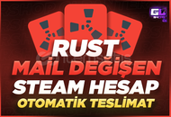 ⭐TÜM BİLGİLERİ DEĞİŞEN RUST STEAM HESABI⭐️