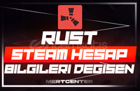 ⭐TÜM BİLGİLERİ DEĞİŞEN RUST STEAM HESAP⭐️