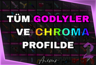 ☘️ TÜM GODLY VE CHROMALAR PROFILDE | MM2 