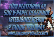 TÜM PLATFORMLAR - 500 VP DEĞERİNDE HEDİYE