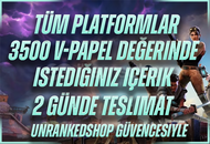 TÜM PLATFORMLAR - 3500 VP DEĞERİNDE HEDİYE