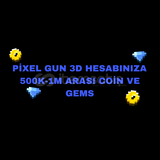 TÜM PLATFORMLAR: 500K-1M ARASI COİNS GEMS