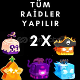 ⚡TÜM RAİDLER AÇILIR ⚡2X⚡